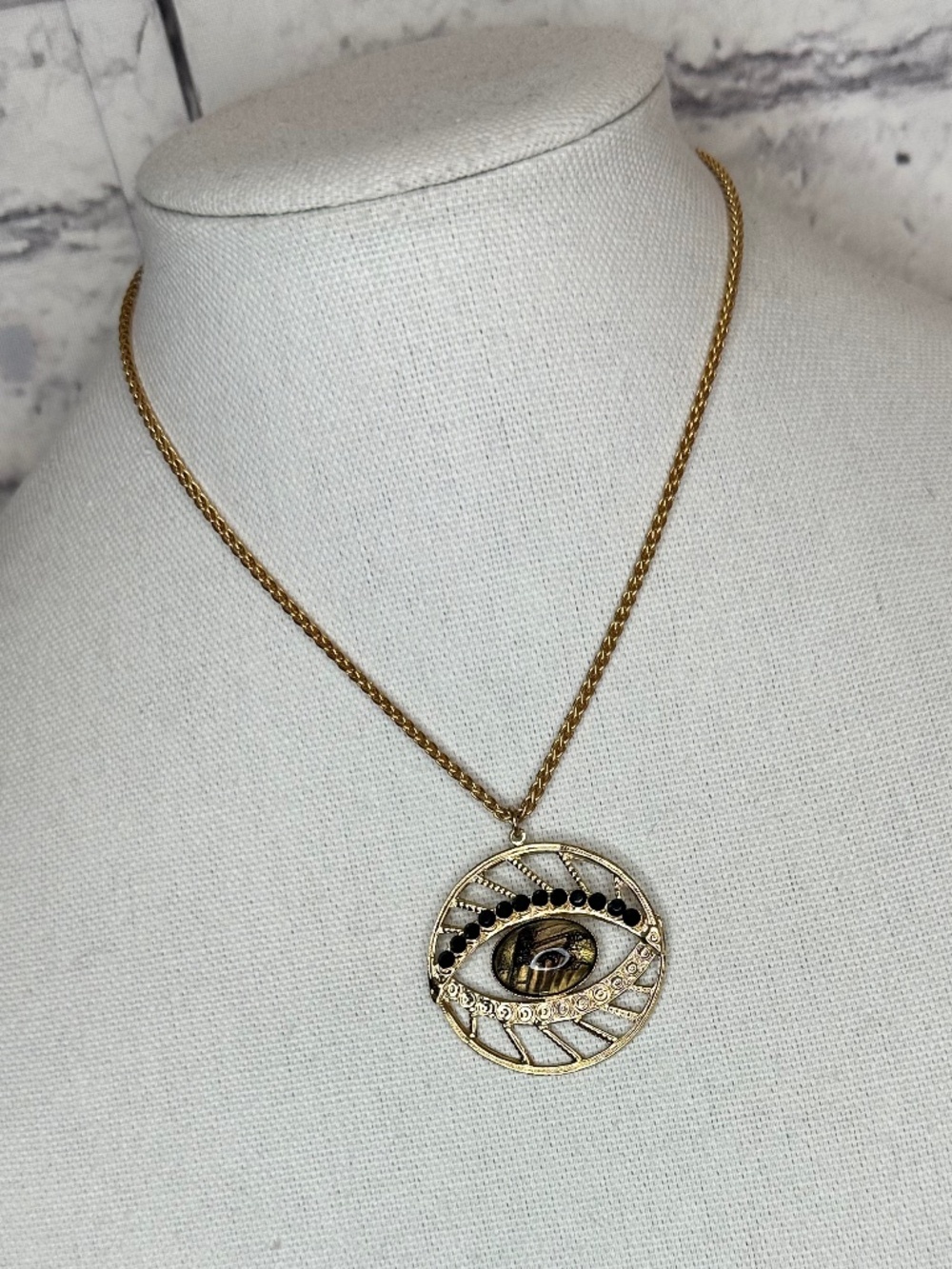 Julie Sion Decorative Eye Necklace